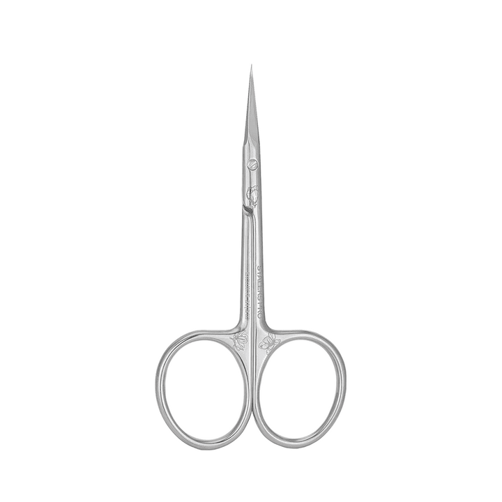 STALEKS Cuticle scissors, Ножиці з гачком для кутикули EXCLUSIVE 21 TYPE 2 Magnolia #1