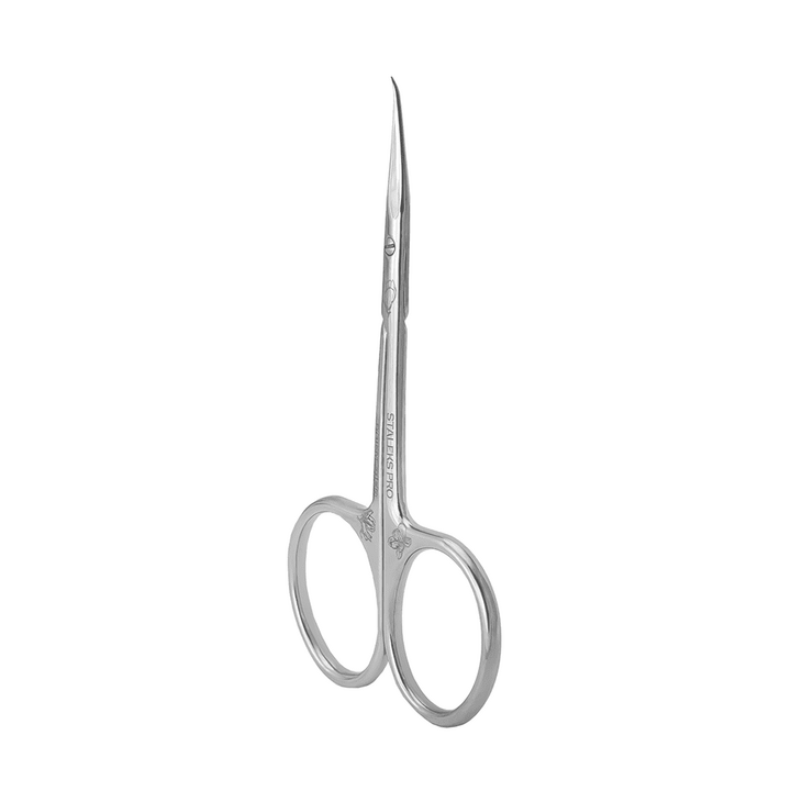 STALEKS Cuticle scissors, Ножиці з гачком для кутикули EXCLUSIVE 21 TYPE 2 Magnolia #3