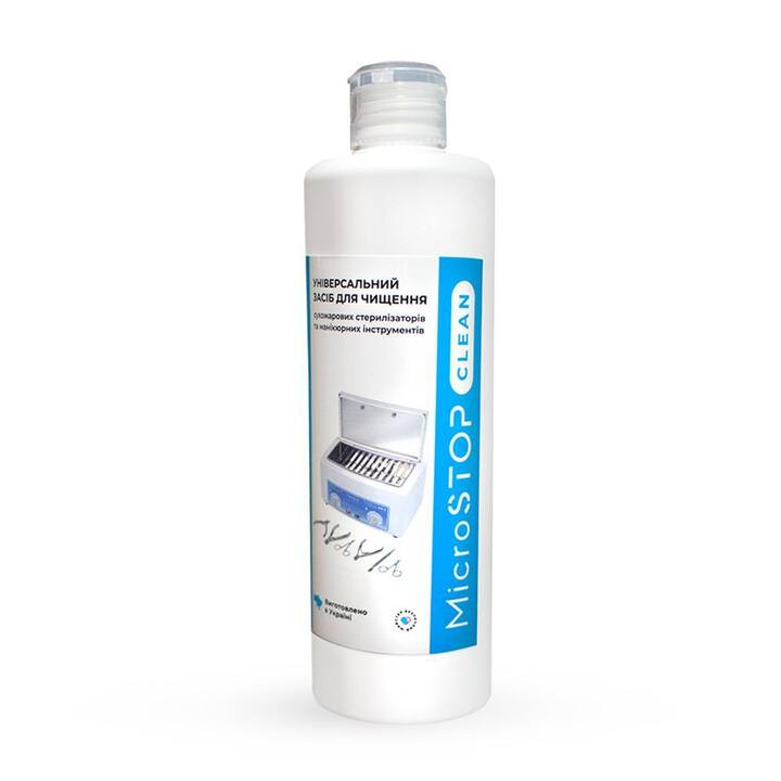 Microstop Clean Nettoyant désinfectant universel pour stérilisateurs à chaleur sèche et instruments, 500 ml #1