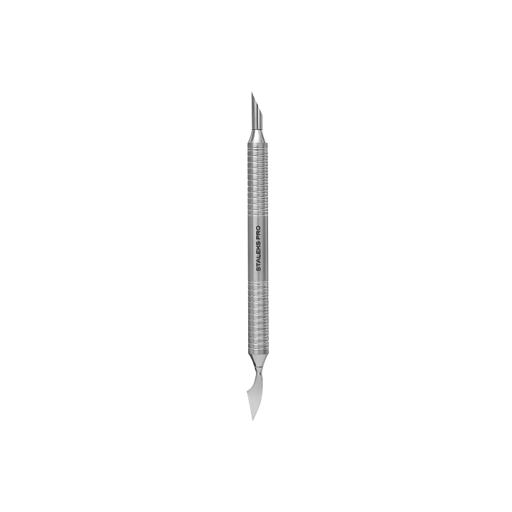 STALEKS. Spatula with a lightweight handle. Лопатка з полегшеною ручкою, EXPERT 100 TYPE 1 (пушер скошений + сокирка) #1