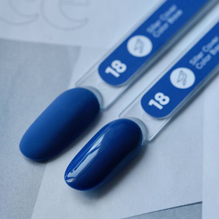 SILLER Color Base №18, синя, 8 ml #2