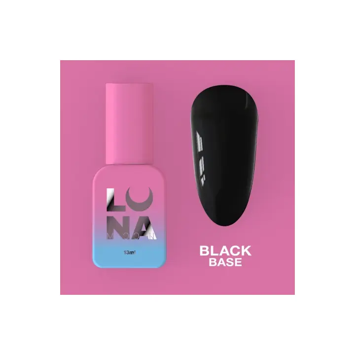 LUNAmoon. Color Base, BLACK, 13 ml #2