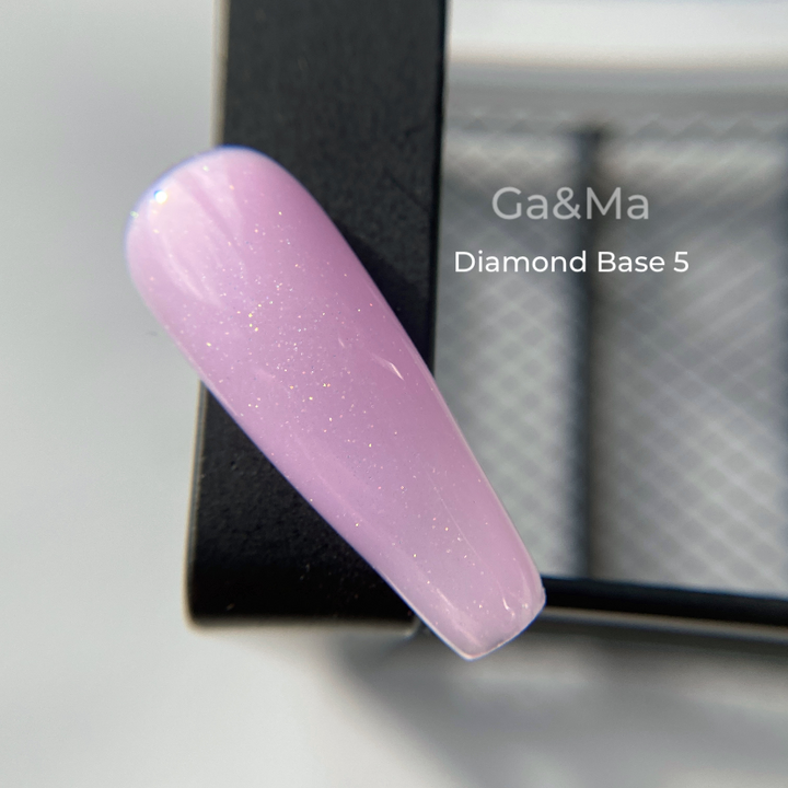 GA&MA. Diamond base #5 Violet, 15 ml, Violeta #2
