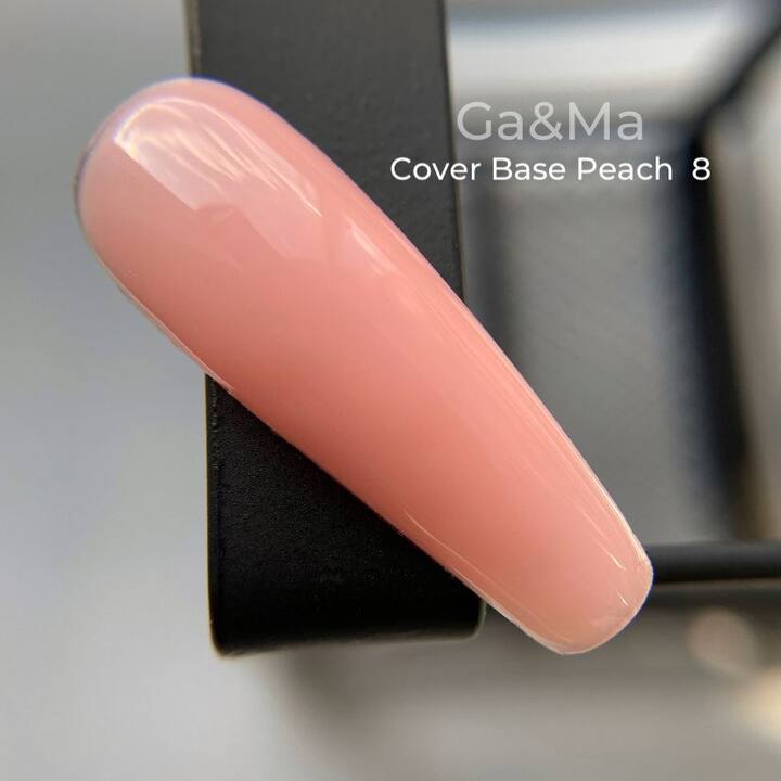 GA&MA. Cover base #8, PEACH, 15 ml #2
