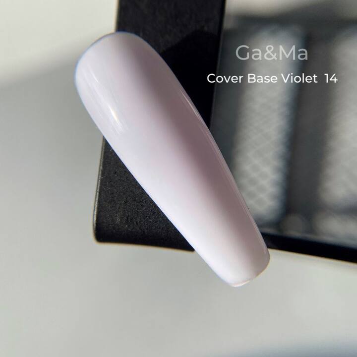 GA&MA. Cover base #14, VIOLET, 30 ml #2
