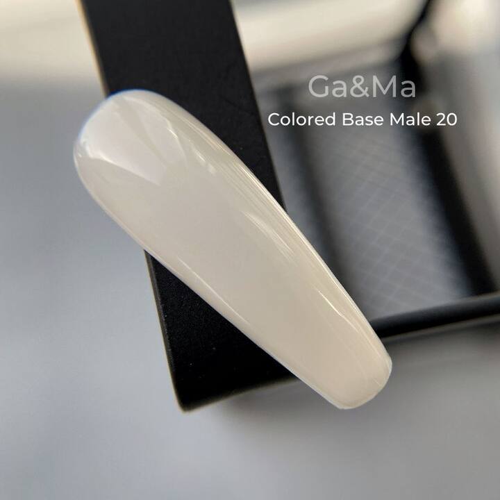 GA&MA. Colored base #20, MALE, base colorata, 15 ml #2