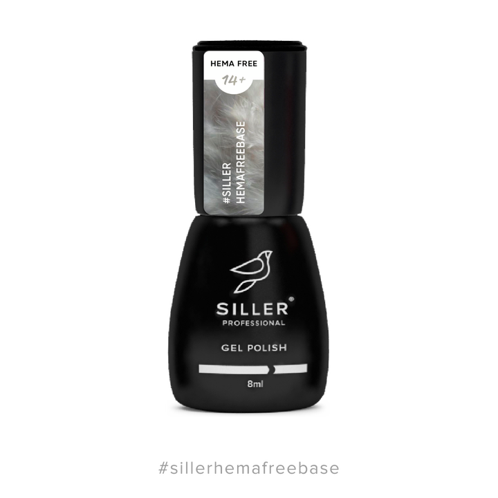 SILLER Hemafree Base, 8 ml, Гіпоалергенна база для підлітків, прозора #1