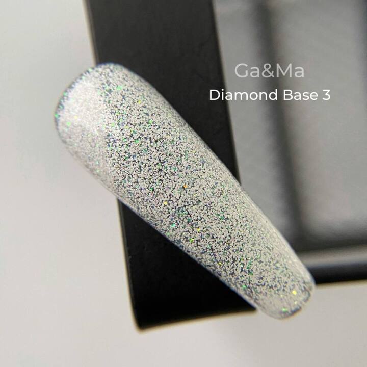 GA&MA. Diamond base #3 Milky, 15 ml, lechosa #2