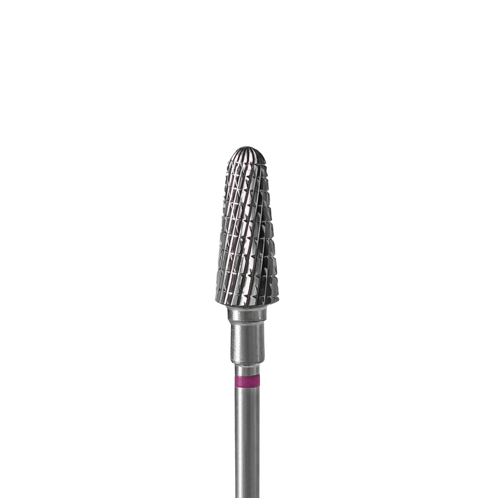 STALEKS Fresa de carburo "CONO TRUNCADO" violeta, Ø 6 mm / parte de trabajo 14 mm #1