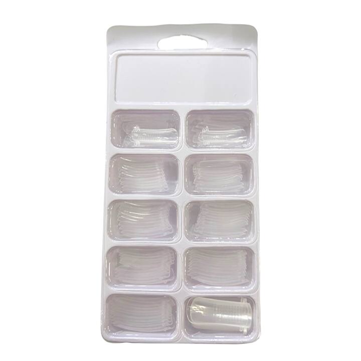 Wiederverwendbare obere Formen für Nagelverlängerung mit Markierung, 100 Stück #2