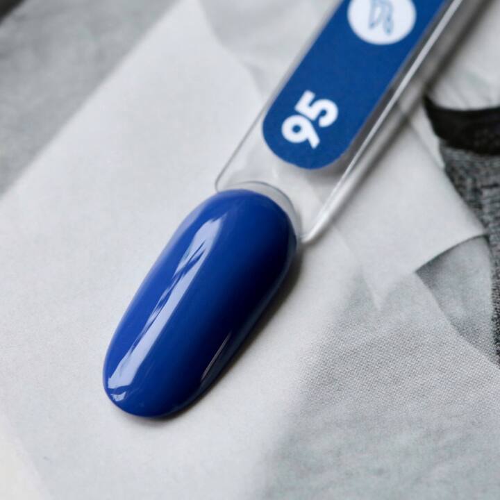 SILLER Gel Polish №95 ROYAL BLUE, королівський синій, 8 ml, гель-лак #2