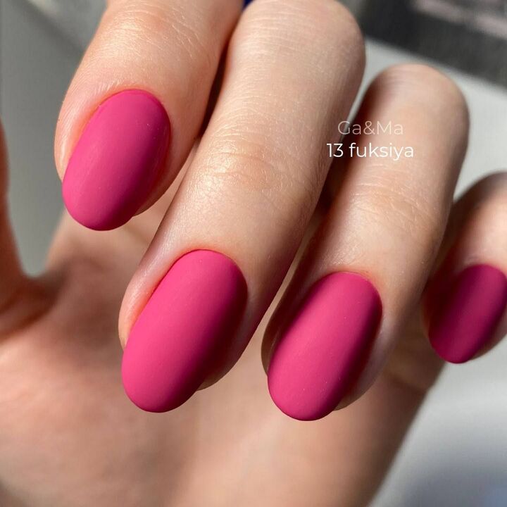 GA&MA. Gel polish #13 FUCHSIA, 10 ml, гель-лак, фуксія #4