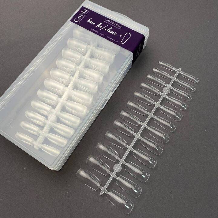 GA&MA. Gel Tips, Square, Żelowe tipsy do przedłużania, kwadrat, 240 szt #1