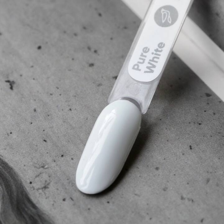 SILLER Gel Polish PURE WHITE, ідеальний білий, 8 ml, гель-лак #2