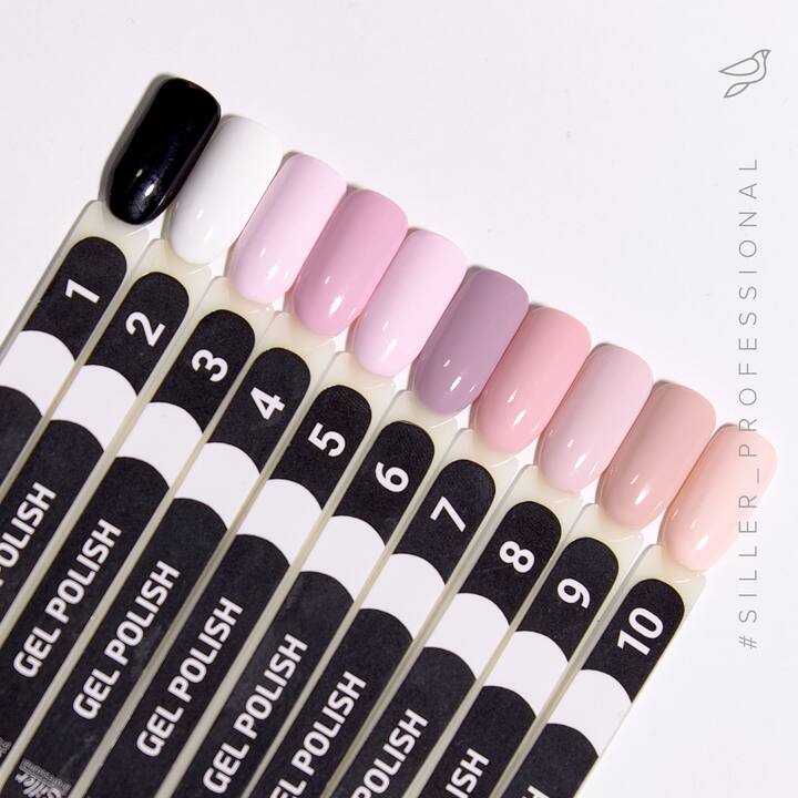 SILLER Gel Polish №6 DUSTY ORCHID, припилена орхідея, 8 ml, гель-лак #3