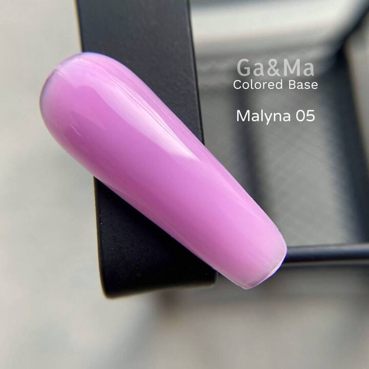 GA&MA. Colored base #5, RASPBERRY, base colorida, Framboesa, 15 ml #2
