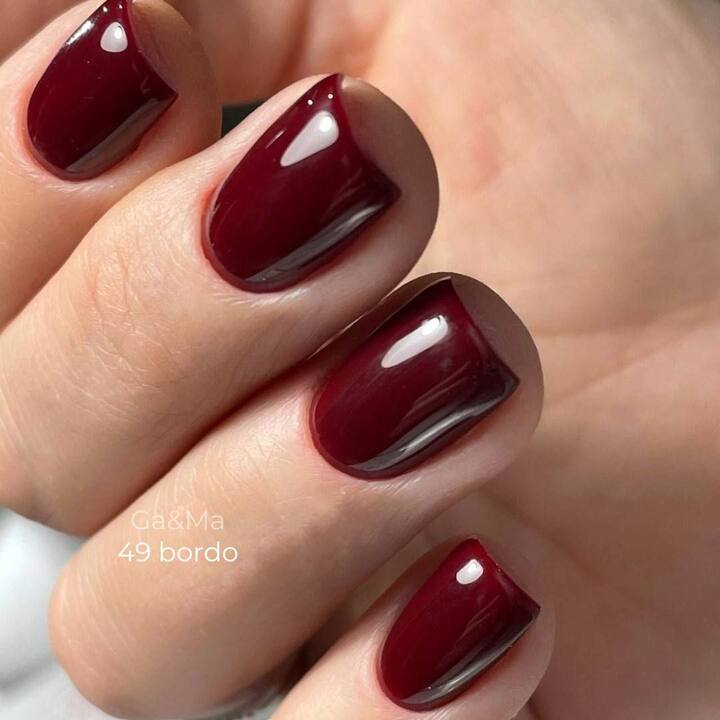 GA&MA. Gel polish #49 BORDEAUX, 10 ml, гель-лак, бордо #3