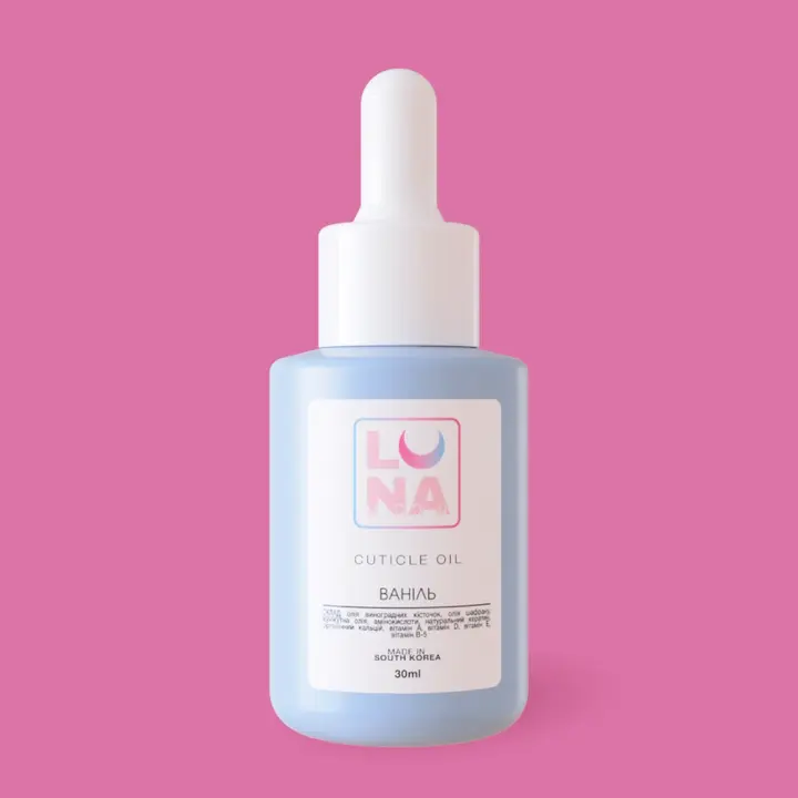 LUNAmoon. Cuticle Oil, Vanilla, 30 ml, Олія для кутикули та шкіри рук, ваніль, 30 ml #2