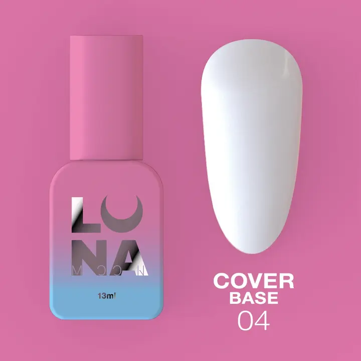 LUNAmoon. Cover BASE #4, Milky, 13 ml #2