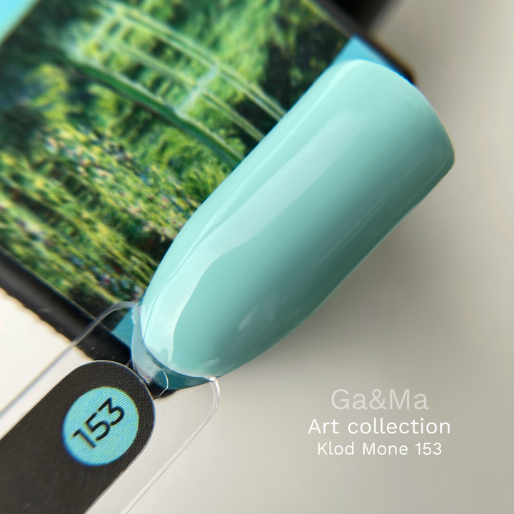 GA&MA. Gel polish #153 Klod Mone, 10 ml, gel polish #2