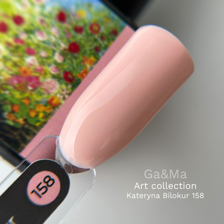 GA&MA. Gel polish #158 Kateryna Bilokur, 10 ml, гель-лак #4