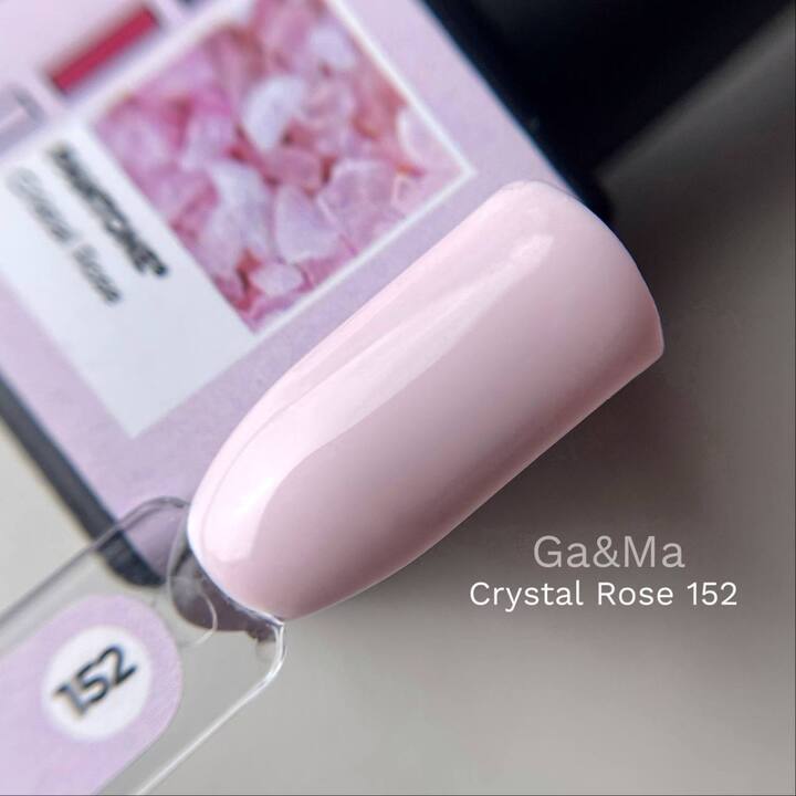 GA&MA. Gel polish #152 Cristal Rose, 10 ml, Gel-Lack #2