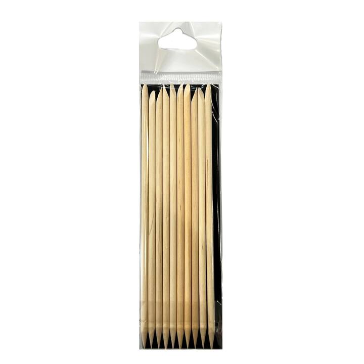 STALEKS. 10 pcs Orange Wood Sticks, 150 mm, Набір 10 шт Апельсинові палички #1
