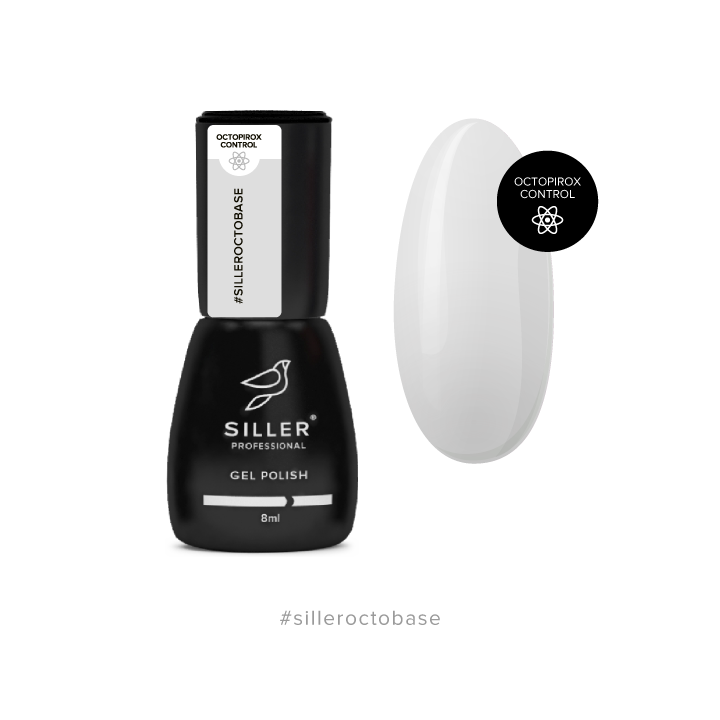 SILLER Octo base, 8 ml, Прозора база з активним компонентом Octopirox #1