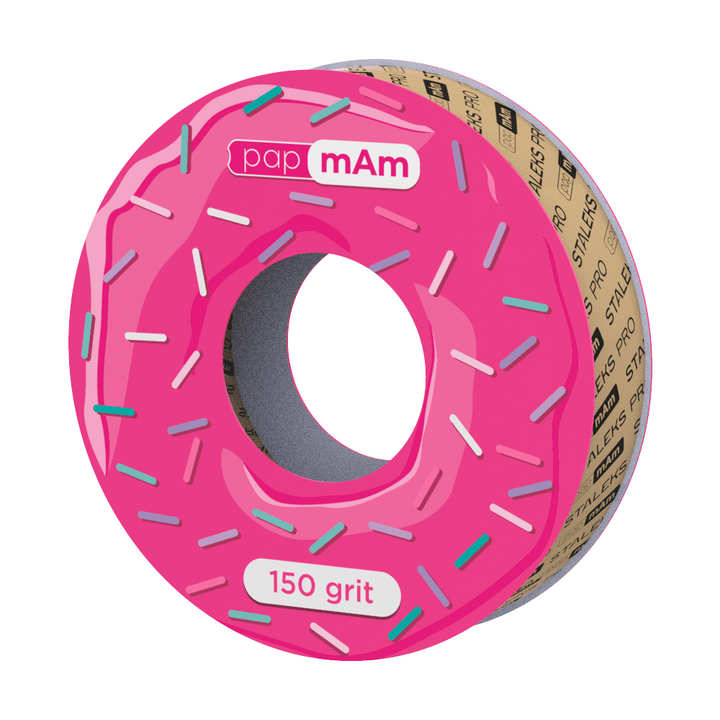 STALEKS. Запасний блок файл-стрічки papmAm 150 грит для пластикової котушки, EXPERT, білий абразив #1