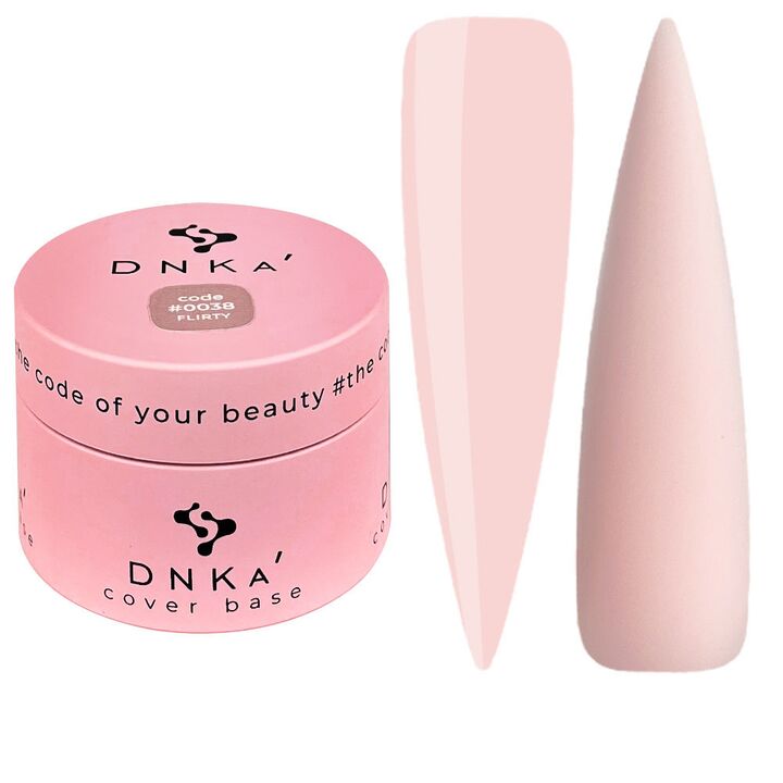 DNKa’ Cover Base #0038 Flirty, NEW FORMULA, 30 ml #1