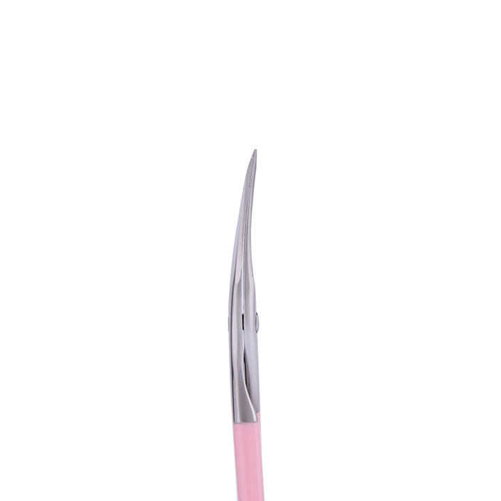 STALEKS. Cuticle scissors, Ножиці для кутикули рожеві BEAUTY & CARE 11 TYPE 1 #4