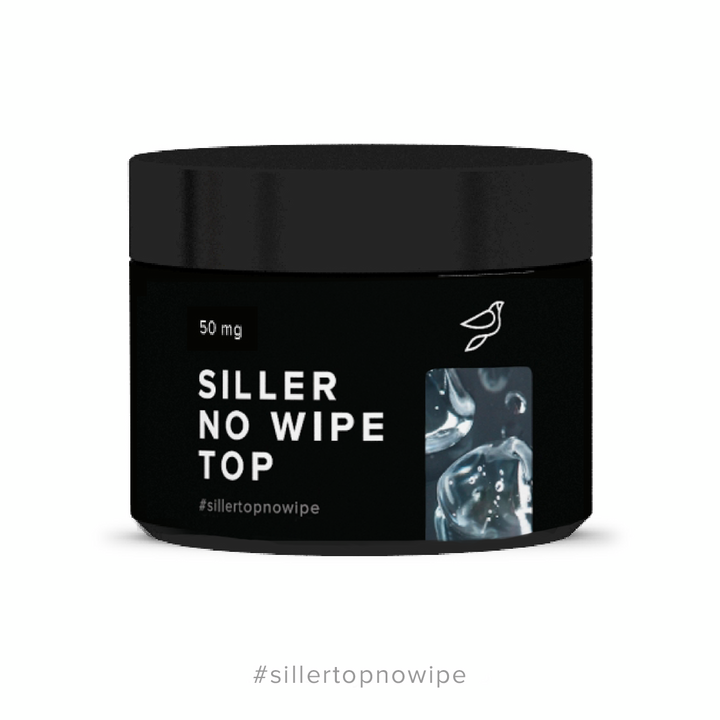 SILLER Top No Wipe, 50 ml, Топ без липкого шару #1