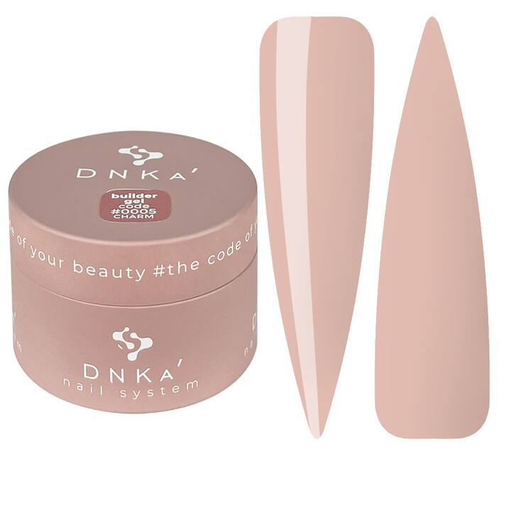 DNKa’ Builder Gel #0005 Charm, 30 ml, гель для моделювання #1