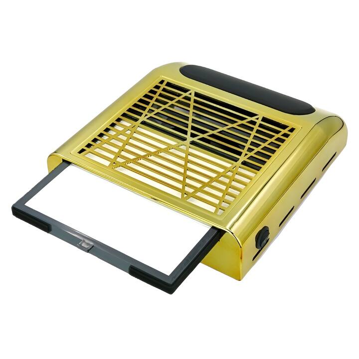 Nail Dust Collector Simei Absaugung mit HEPA-Filter 80W (gold) #2