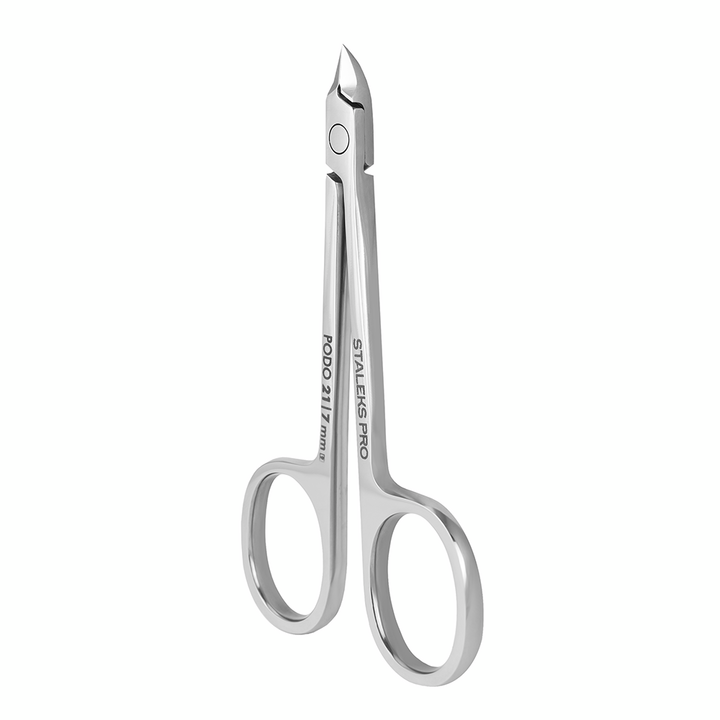 STALEKS. Cuticle nippers "Eyes", 7 mm, Кусачки для шкіри "Оченята" PODO 21 #2
