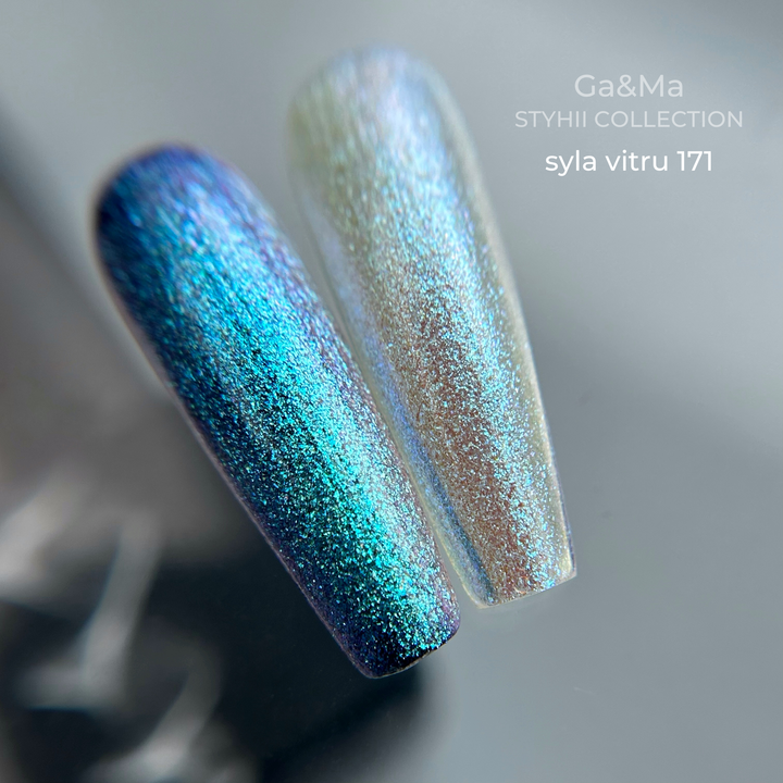 GA&MA. Gel polish #171 THE POWER of THE WIND, 10 ml, gel polish, Fuerza del viento #2