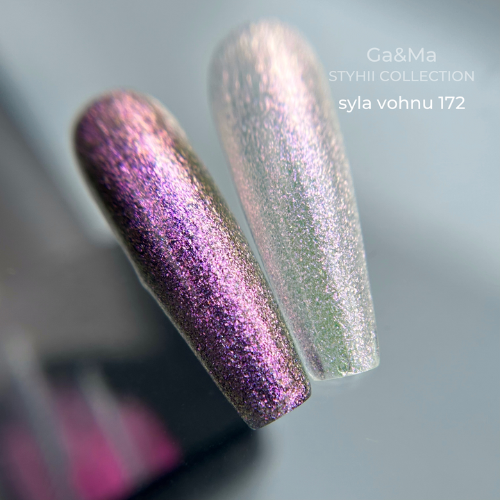 GA&MA. Gel polish #172 THE POWER of THE FIRE, 10 ml, gel polish, Kraft des Feuers #2