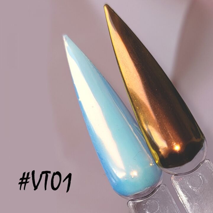 NAILAPEX Mirror powder Unicorn, Втирка Єдиноріг #1 #1