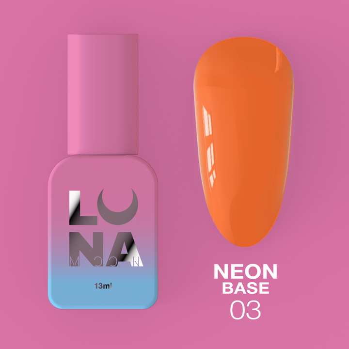 LUNAmoon. Neon Base #3, 13 ml, base neón #2