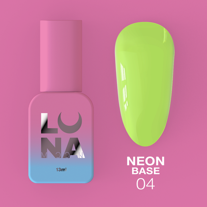 LUNAmoon. Neon Base #4, 13 ml, base neón #2