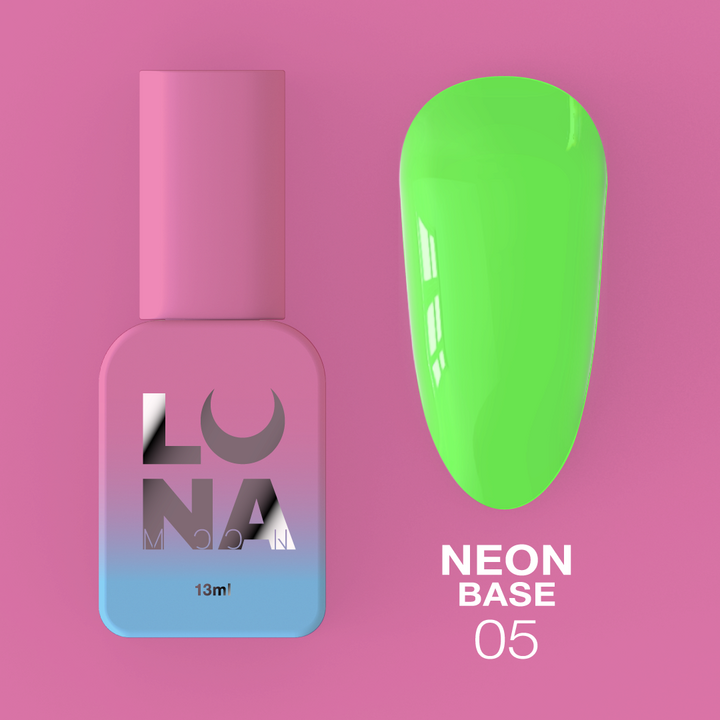 LUNAmoon. Neon Base #5, 13 ml, base neón #2