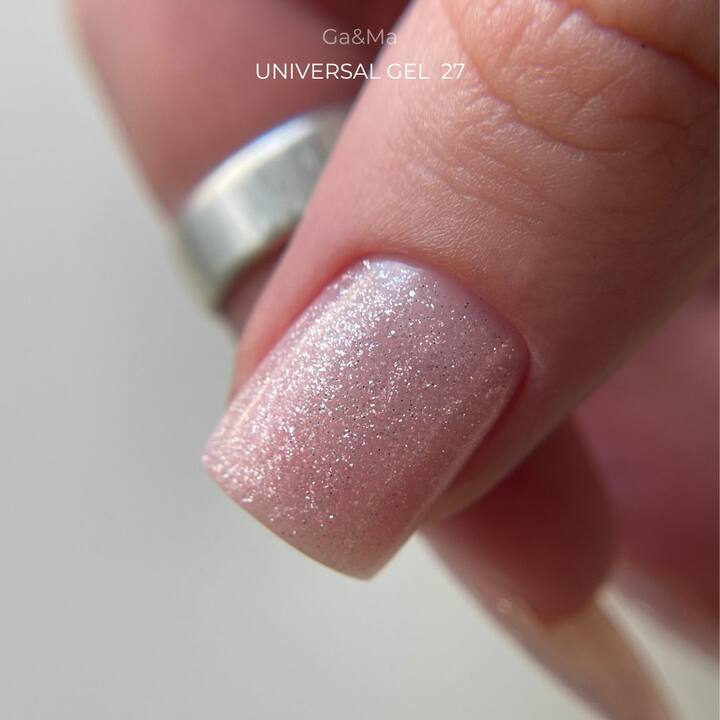 GA&MA. Universal gel 27, гель без опилу, рідкий, 15 ml #3