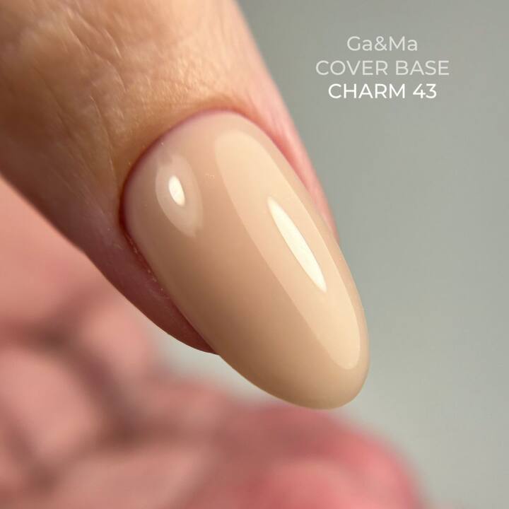 GA&MA. Cover base #43 CHARM, 30 ml (formula a uno strato) #4