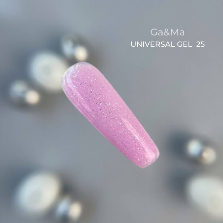 GA&MA. Universal gel 25, gel sem lixamento, líquido, 15 ml #3