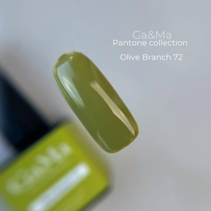 GA&MA. Gel polish #72 OLIVE BRANCH, 10 ml, gel polish #2