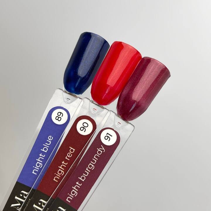 GA&MA. Gel polish #89 SHIMMER BLUE, 10 ml, гель-лак, синій з шимером #5