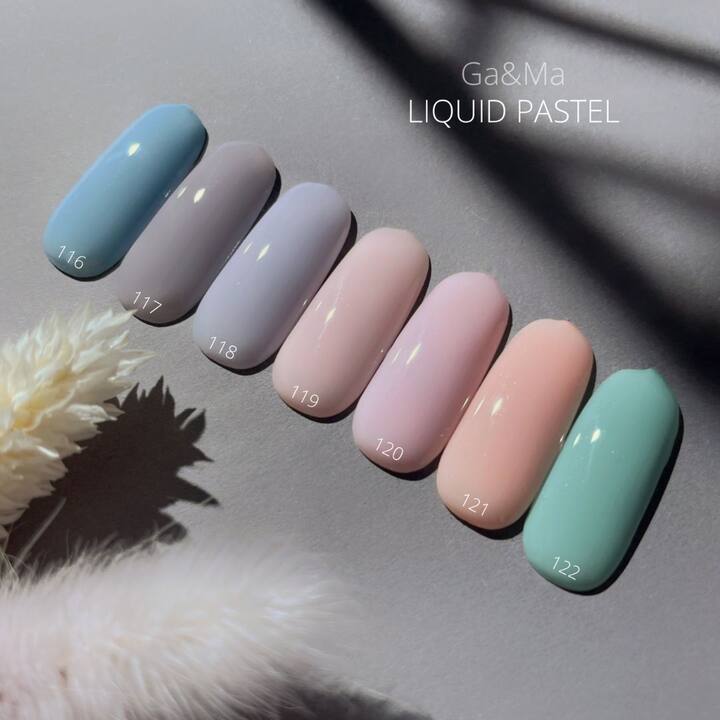GA&MA. Gel polish #122 ALOE, 10 ml, gel polish, Aloès #2
