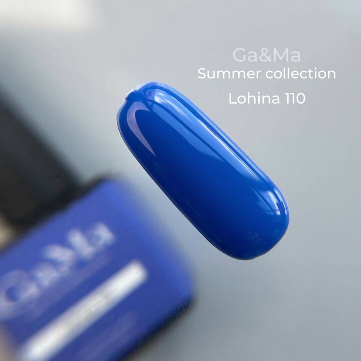 GA&MA. Gel polish #110 BLUEBERRY, 10 ml, гель-лак, Лохина #9