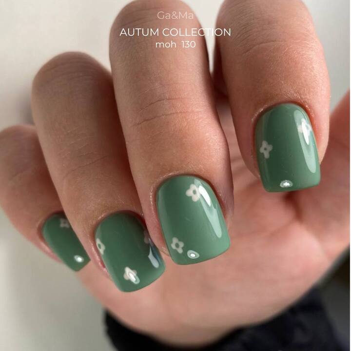 GA&MA. Gel polish #130 Moss, 10 ml, gel polish, musgo #5