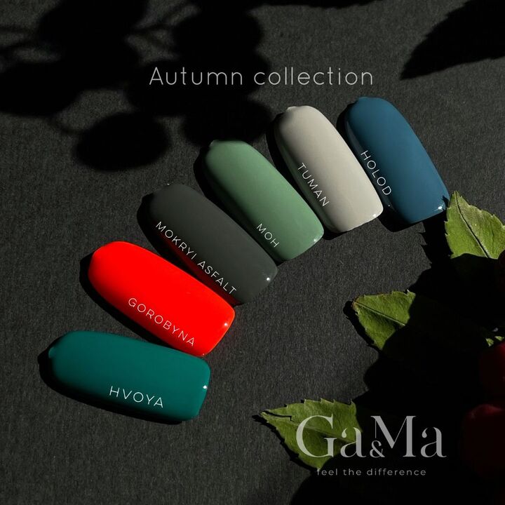 GA&MA. Gel polish #135 Cold, 10 ml, гель-лак, Холод #8